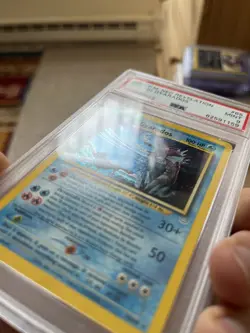 2001 POKEMON NEO REVELATION #65 SHINING GYARADOS-HOLO PSA 9 MINT - Image 3