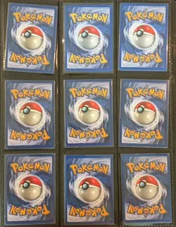 Vintage Pokemon Binder 36 Holos 1998-2002 NO CREASES Zapdos Mewtwo Nidoking - Image 2