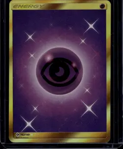Pokemon TCG Psychic Energy 162/149 Sun & Moon Base Set Secret Rare NM - Image 1