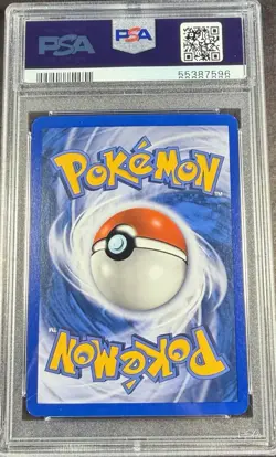 2005 Pokemon EX Unseen Forces 30 Murkrow Reverse PSA 8 NM-MT - Image 2