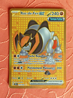 Carte Pokemon : Roc-de-Fer EX 217/162 Forces Temporelles Francaise Tef Nm Ev5 - Image 1