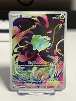 Bulbasaur - 133/132 Mega Evolution Illustration Rare Pokemon - NM/MINT - Image 1