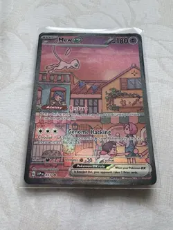 Pokemon TCG Mew EX 053 Holo Black Star Promo Scarlet & Violet 151 MP - Image 1