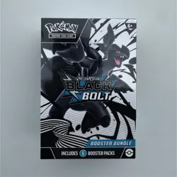 *SEALED* Pokemon TCG Scarlet & Violet—Black Bolt Booster Bundle 6 Packs - Image 1