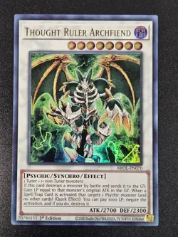 Yu-Gi-Oh! TCG Thought Ruler Archfiend BROL-EN070 Brothers of Legend 1st Edition - Image 1