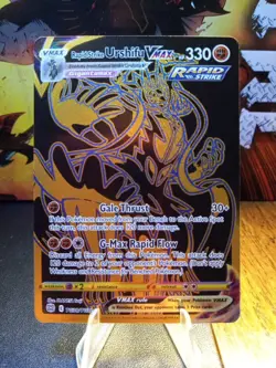 2022 Pokemon Brilliant Stars Rapid strike Urshifu VMAX TG30 - Image 1