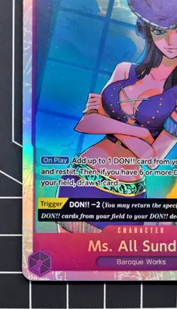 One Piece - Ms. All Sunday Op04-064 SR - Image 5