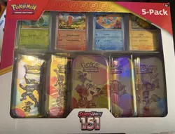 Pokemon Scarlet & Violet - 151 | 5-pack Mini Tins (Costco) | Ships Fast - Image 1
