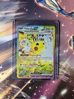 2024 Pokemon Surging Sparks PIKACHU EX 238/191 SIR TCG HOLO NM - Image 1