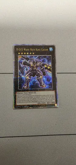 Yu-Gi-Oh! TCG D/D/D Wave High King Caesar Quarter Century Secret- RA04-EN290 - Image 2