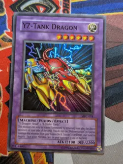 Yugioh YZ-Tank Dragon MFC-054 Super Rare Unlimited - VLP - Image 1