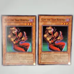 Cliff the Trap Remover - MFC-078 - Common - 1st Ed. x2 Yu-Gi-Oh! LP Good Cond. - Image 1