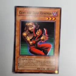 Cliff the Trap Remover - MFC-078 - Common - 1st Ed. x2 Yu-Gi-Oh! LP Good Cond. - Image 4