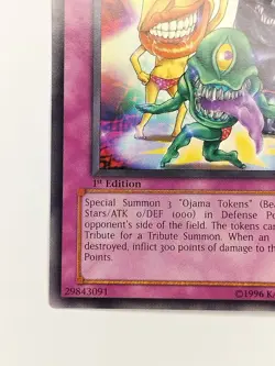 Yu-Gi-Oh! TCG Ojama Trio DCR-047 Dark Crisis 2003 Common 1st Edition LP - Image 5