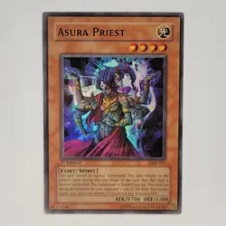 Yu-Gi-Oh! TCG Asura Priest LOD-071 Super Rare 1st Edition VLP - Image 1
