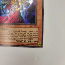 Yu-Gi-Oh! TCG Asura Priest LOD-071 Super Rare 1st Edition VLP - Image 5