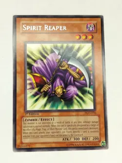 Yu-Gi-Oh! TCG Spirit Reaper PGD-076 1st Edition Rare LP - Image 1