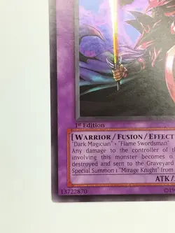 Yu-Gi-Oh! DCR-017 Dark Flare Knight Super Rare 1st Edition VLP - Image 5