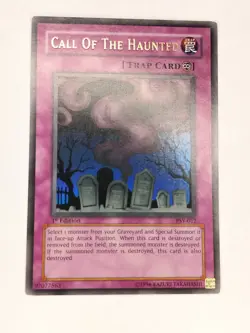 Yu-Gi-Oh! TCG Call of the Haunted PSV-012 1st Edition LP - Image 1