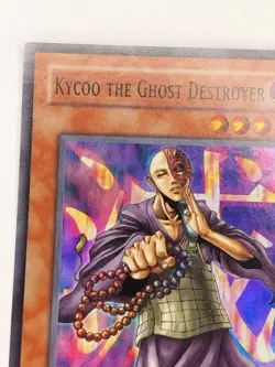 Yu-Gi-Oh! TCG Kycoo the Ghost Destroyer LON-062 1st Edition Super Rare LP - Image 4