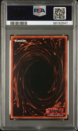 2002 Yu-Gi-Oh! Power Of Kaishin Legend of Blue Eyes LOB 1st Edition Common PSA 8 - Image 2