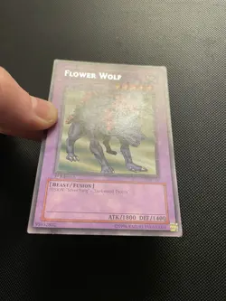 Yu-Gi-Oh! Flower Wolf LOB-107 1st Edition NA English Vintage Rare - Image 4
