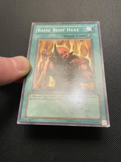 Yu-Gi-Oh! Raise Body Heat Legend of Blue Eyes White Dragon LOB-097 1st Edition - Image 3