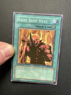 Yu-Gi-Oh! Raise Body Heat Legend of Blue Eyes White Dragon LOB-097 1st Edition - Image 4