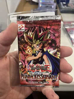 1996 Yu-Gi-Oh! 1st Edition Pharaoh's Servant Sealed Pack Booster UNWEIGHED - Image 1