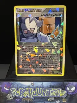 Pokemon Card Charon's Choice RT6 Rising Rivals Rotom Collection Rare Holo LP - Image 1