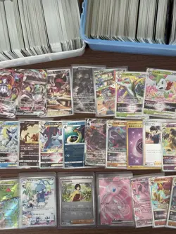 Pokemon Trading Card Lot 900 Plus Cards Bulk Collection with Sleeves - Image 3