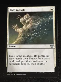 MTG Commander: Secrets of Strixhaven Path to Exile 0159 NM - Image 1