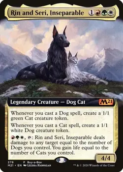 Rin and Seri, Inseparable Custom Commander Deck MTG Magic the Gathering - Image 1