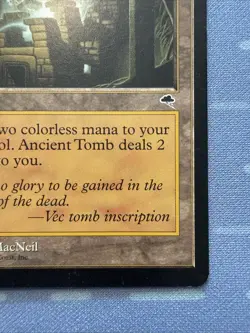 MTG 1997 Ancient Tomb, Tempest! - Image 4