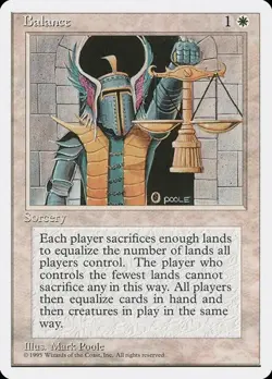 Balance 4th Edition MP MTG - Image 1