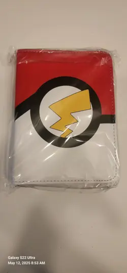 Pokemon Card Binder Zipper Game Card Collection Bag Pokemon 4-Pocket 400 Cards - Image 2