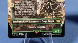 Summon: Titan (Borderless) #373 (NM) Final Fantasy FIN Magic MTG - Image 3