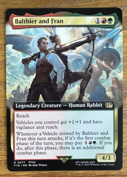 MTG Final Fantasy, Balthier and Fran - Borderless - Image 1