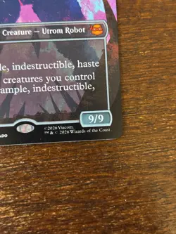 Krang, Utrom Warlord (Borderless) Teenage Mutant Ninja Turtles Regular Magic TCG - Image 4