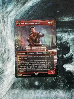 Ral, Monsoon Mage (Borderless) Modern Horizons 3 Foil - Image 1