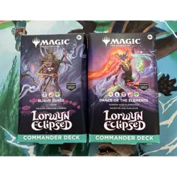 Magic: The Gathering Lorwyn Eclipsed Blight Curse & Dance Decks Sealed Commander - Image 1
