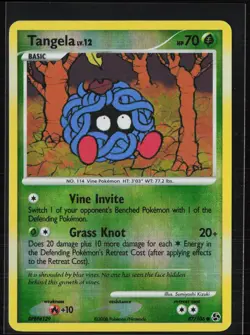 Tangela 87/106 Common Great Encounters Pokemon Reverse Holo Moderately Played - Image 1