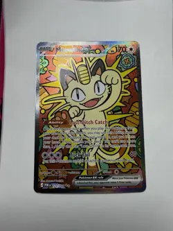Meowth EX 121/088 ME03: Perfect Order Pokemon TCG Special Illustration Rare - Image 3