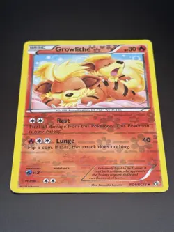 Growlithe - RC4/RC25 - Uncommon DMG, English Pokemon Legendary Treasures - Image 3