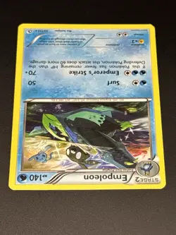 Empoleon 35/113 Pokemon Legendary Treasures Black & White Regular Rare Card - Image 2