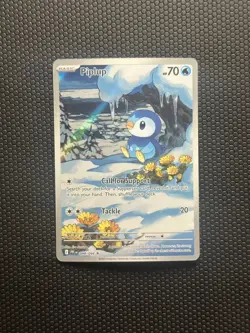 Piplup 098/094 Phantasmal Flames - Illustration Rare - NM - Pokemon TCG - Image 1