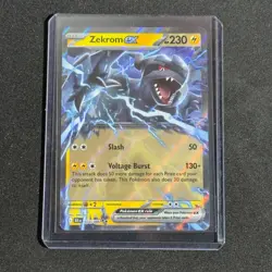 Zekrom EX 034/086 Lightning Holo Rare – Pokemon Card NM - Image 1