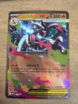 Mega Charizard X ex - 029 Pokemon Mega Evolution Promos 29 Near Mint - Image 1