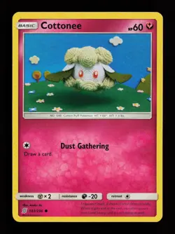 Cottonee 143/236 Asako Ito Unified Minds Pokemon Cards - Image 1