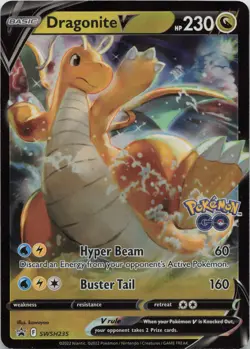Dragonite V SWSH235 Holo Promo Sword & Shield Promo Pokemon Near Mint - Image 1